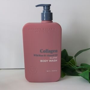 Collagen Glow Body Wash, Wild Rose & Almond Oil